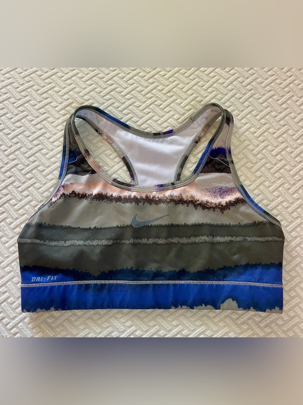 Nike Dr Fit Cotton Candy Small Sports Bra
